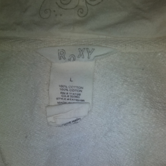 Womens Roxy Zip Up Jacket - Picture 6 of 6